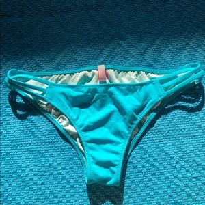 Victoria’s Secret bikini bottoms blue medium